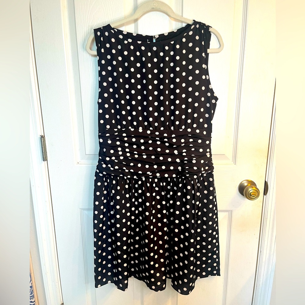 Eliza J Regal Collection Polka Dot Dress in Size 12